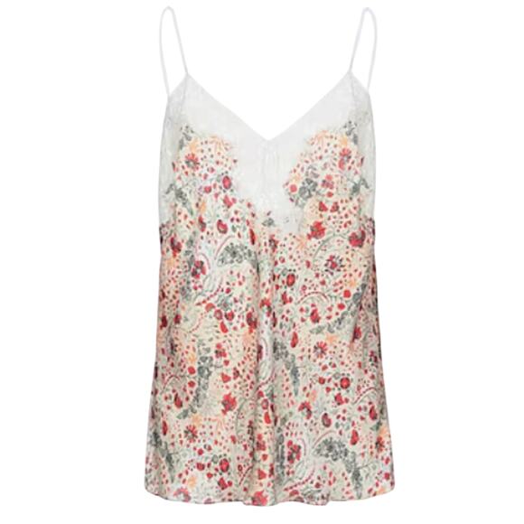Paco Rabanne Floral Cami multi colored Size 6 - Picture 1 of 9